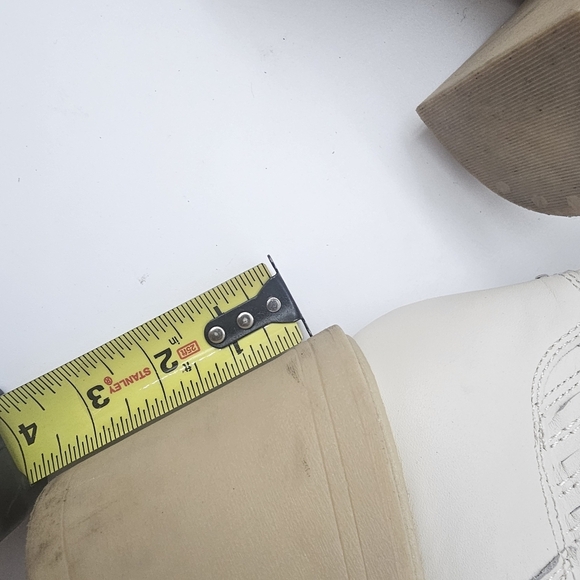 Dolce Vita Caster H2O Waterproof Platform Ankle Boots Ivory Size 6.5 - Picture 10 of 12